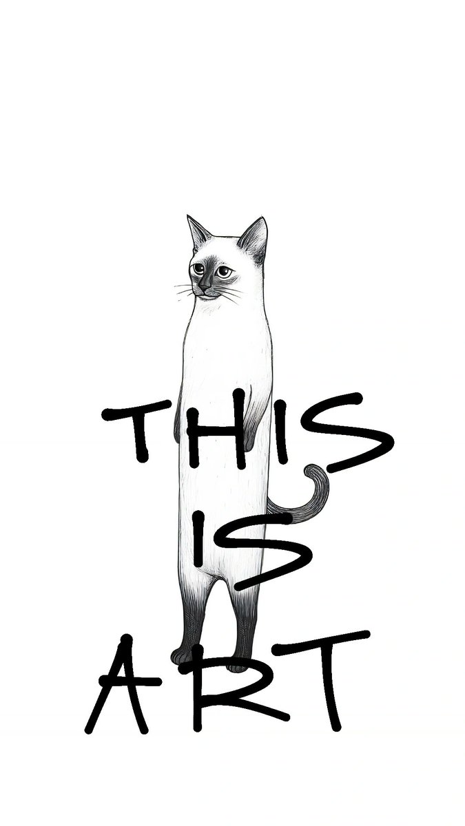 sharkbunny_'s tweet photo. Do this shyt with me with this art #CWULT #LongCat #CatCult https://t.co/CFgpHxuI1F
