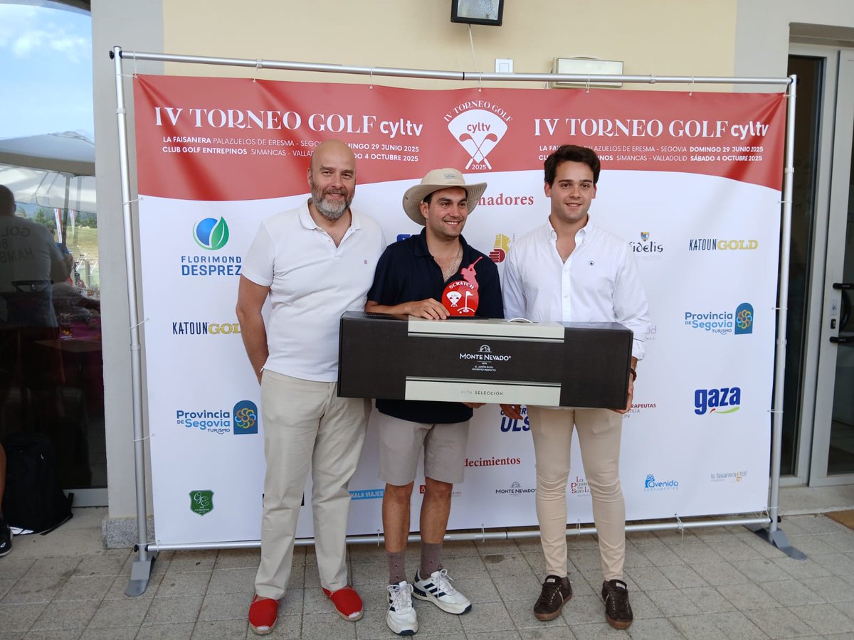 Excelente torneo de #golf en <a href="/FaisaneraGolf/">La Faisanera Golf</a> <a href="/Rtvcyl/">Radio Televisión de Castilla y León</a>