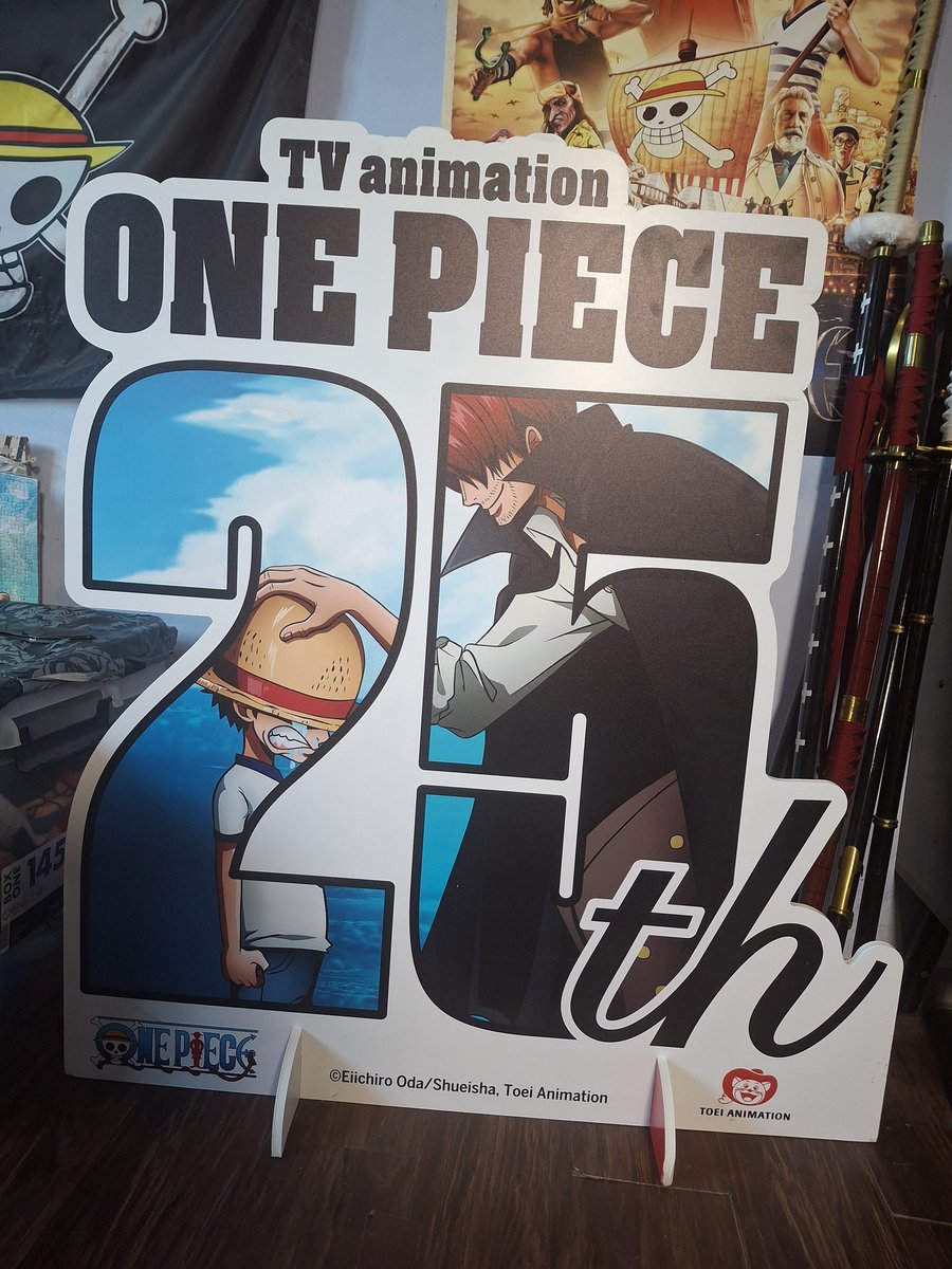 OnePieceGeil's tweet image. Habe ich mir letztens von Elbenwald mitgehen lassen 😎
Da der 25 Geburtstag von One Piece schon bisschen vorbei war, dachte ich mir nimm ichs einfach mal mit 🫡