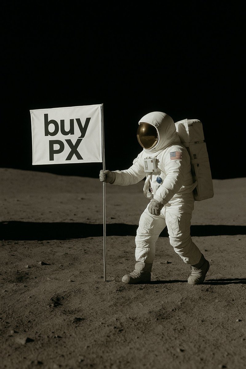 CryptoRewardHub's tweet photo. Hey friends, PX flies to the moon, buy it now🤑🤑🤑📊✈️

#BuyNow  #px #dogs #notcoin #ton #void #caps https://t.co/XNAqvEmuq2
