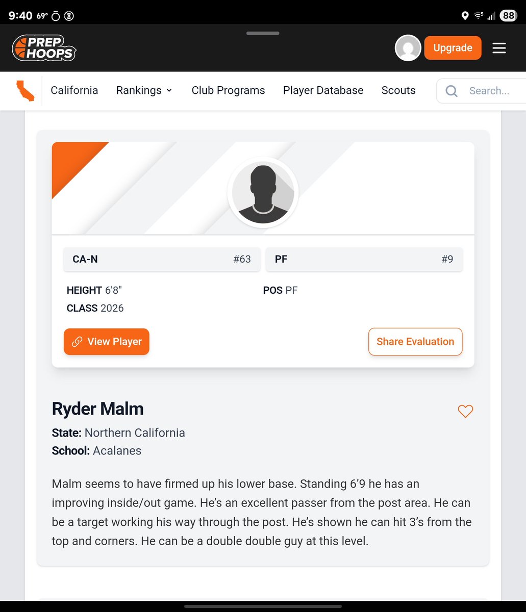 Huge shout outs to <a href="/GavinDodge_/">Gavin Dodge</a> and <a href="/RyderMalm/">Ryder Malm</a> on Day 1 of <a href="/BoysCALiveHoops/">Boys California Live 2025 🚨</a> from <a href="/wrightsbball/">Britt Wright</a> and <a href="/PrepHoopsNorCal/">Prep Hoops Nor-Cal</a>!

Acalanes battles Highland in the Consolation Championship today at 145 at OGP Ladera! 

Watch live on <a href="/BallerTV/">BallerTV</a>!

<a href="/PrepHoops/">Prep Hoops 🏀</a> <a href="/MaxPreps/">MaxPreps</a> <a href="/westcoastpreps_/">West Coast Preps</a>