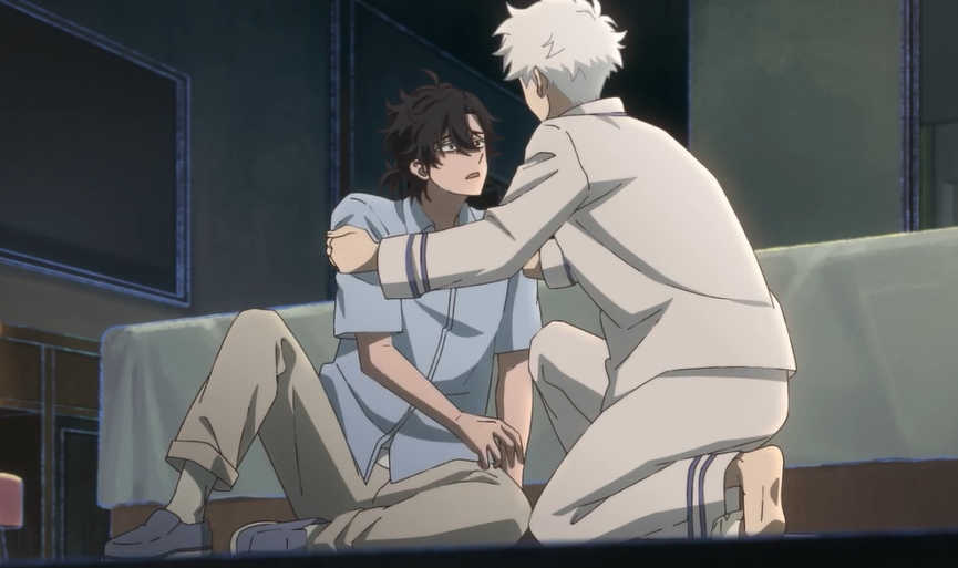 lgcxsyearning's tweet photo. It's so touching how lu guang isn't usually one to initiate physical contact, but when cheng xiaoshi needs it he won't hesitate to provide it 🥹🥹 https://t.co/Eo6jch4zO2