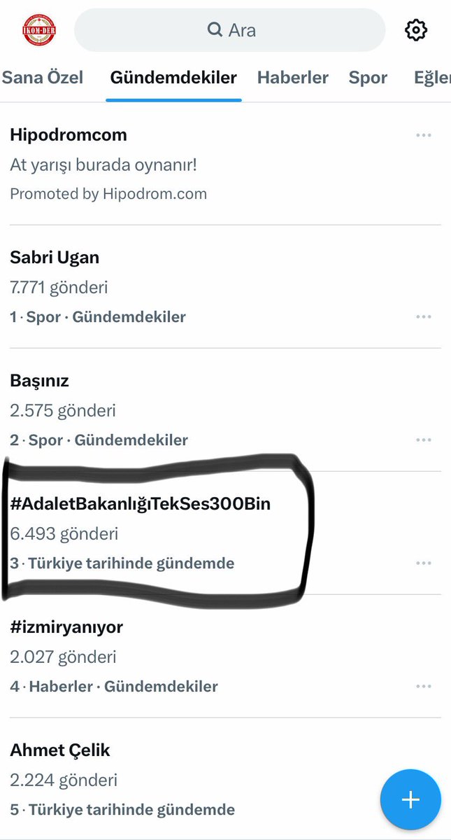 İKOMDER (@ikomder) on Twitter photo Özlemişiz… 🙂
Hedef her zaman ki gibi 1. sıra.
Hedefe ulaşana kadar devam ediyoruz.
@Vakifbank <a href="/ziraatbankasi/">Ziraat Bankası</a> <a href="/Halkbank/">Halkbank</a> <a href="/YapiKredi/">Yapı Kredi</a> <a href="/GarantiBBVA/">Garanti BBVA</a> <a href="/Akbank/">Akbank</a> <a href="/qnbtr/">QNB Türkiye</a> <a href="/albarakacomtr/">Albaraka Türk</a> <a href="/kuveytturk/">Kuveyt Türk</a> <a href="/adalet_destek/">Adalet Bakanlığı Destek Hizmetleri Dairesi Bşk.</a>
#AdaletBakanlığıTekSes300Bin Özlemişiz… 🙂
Hedef her zaman ki gibi 1. sıra.
Hedefe ulaşana kadar devam ediyoruz.
@Vakifbank <a href="/ziraatbankasi/">Ziraat Bankası</a> <a href="/Halkbank/">Halkbank</a> <a href="/YapiKredi/">Yapı Kredi</a> <a href="/GarantiBBVA/">Garanti BBVA</a> <a href="/Akbank/">Akbank</a> <a href="/qnbtr/">QNB Türkiye</a> <a href="/albarakacomtr/">Albaraka Türk</a> <a href="/kuveytturk/">Kuveyt Türk</a> <a href="/adalet_destek/">Adalet Bakanlığı Destek Hizmetleri Dairesi Bşk.</a>
#AdaletBakanlığıTekSes300Bin