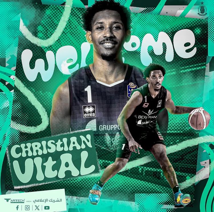 Christian Vital signs with Al Ahly in Benghazi, Libya. 🇱🇾 #UConn