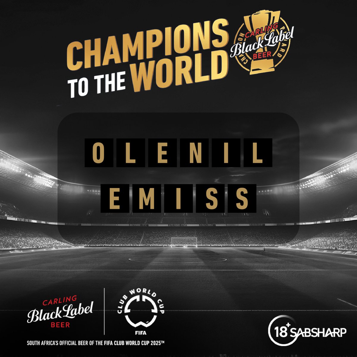 He’s the only player to rock both the PSG and Inter Miami jersey…
A living legend. A Champion’s Champion. 👑

Played in Paris. Now running the game in Miami.
Who is he? Using #ChampionsToTheWorld QT his name for a 6pack in your DMs.