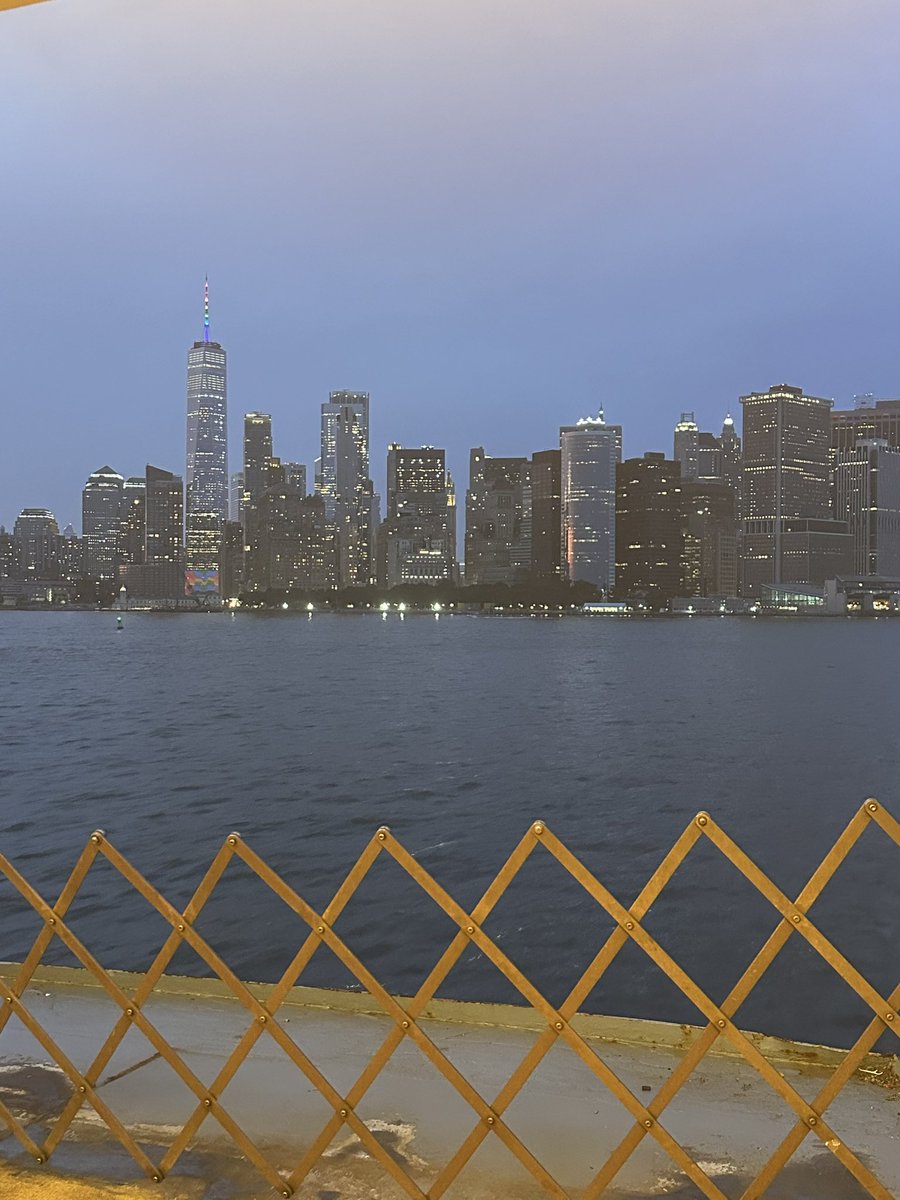A couple more spots from my summer travel.  I timed the ferry PERFECT for a sunset in NYC!