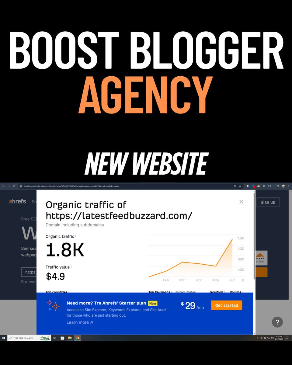 TheBoostBlogger's tweet image. 📣 New Site Available for Guest Posting – Affordable Rates!
 🔗 Website: latestfeedbuzzard.com
 📈 Traffic: 1.8K+
 ⏱ TAT: 24 Hours
 🌐 DA: 35+
 📊 DR: 53
 📄 Full Sheet:
 docs.google.com/spreadsheets/d…
 📞 Contact: +92 329 1185953
 📧 Email: boostbloggerofficial@gmail.com