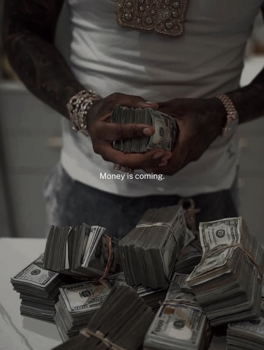 Money is coming, bro. Keep going >>>