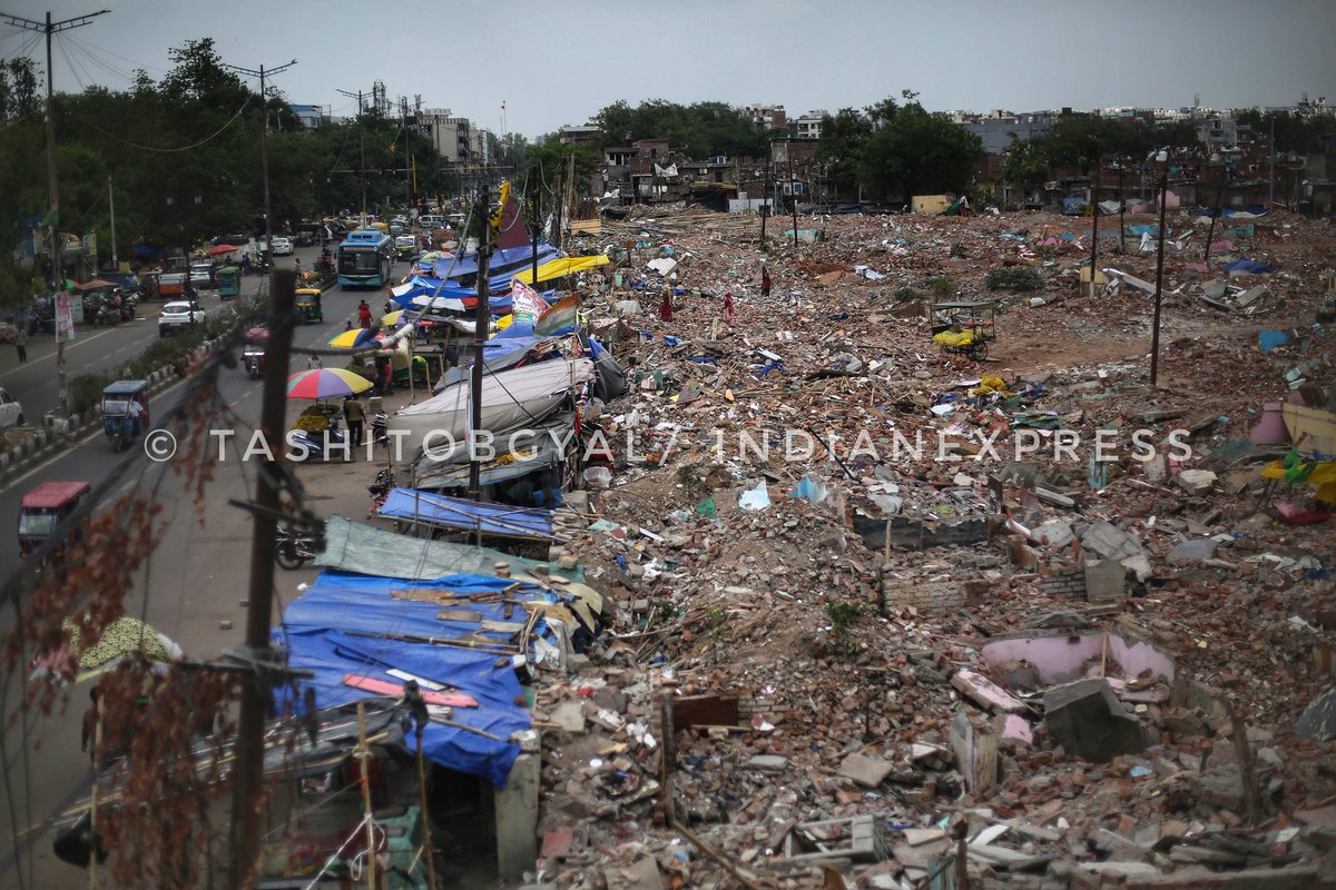 Tashi Tobgyal 🐾 (@tashitobgyal) on Twitter photo Revisiting the key sites where hundreds of homes were demolished by the government recently. With all gone, the irony is they are picking up the bricks & selling them to make ends meet. Photo © TashiTobgyal/ <a href="/IndianExpress/">The Indian Express</a>
indianexpress.com/article/cities… Revisiting the key sites where hundreds of homes were demolished by the government recently. With all gone, the irony is they are picking up the bricks & selling them to make ends meet. Photo © TashiTobgyal/ <a href="/IndianExpress/">The Indian Express</a>
indianexpress.com/article/cities…
