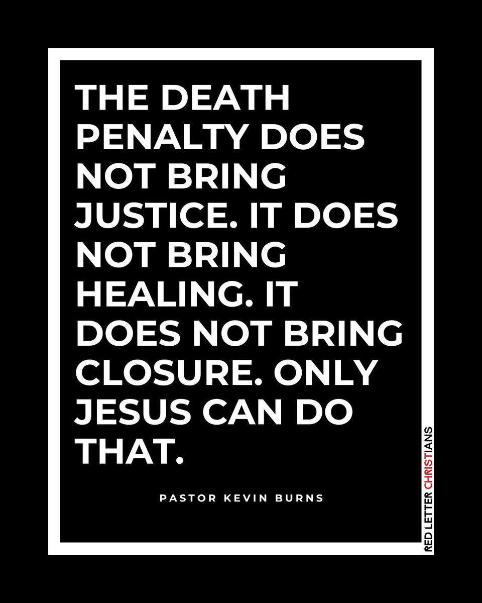 RedLetterXians's tweet image. &quot;The time leading up to an execution can be discouraging and sad. But for me, that time should be spent in prayer and fasting and letting people know how much you love them...

When bad news comes my way, I feel the hand of God on my chest protecting my vulnerability. I know I…