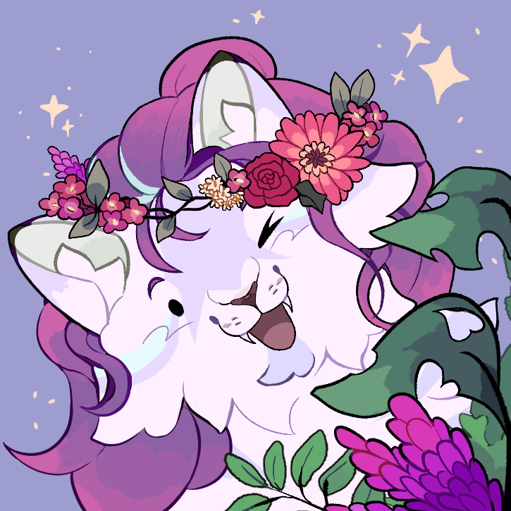 lynxictus's tweet photo. 🪻✨ doodle headshot comm for @/Lilac_MilkTea !! https://t.co/zKmjhiWYAc