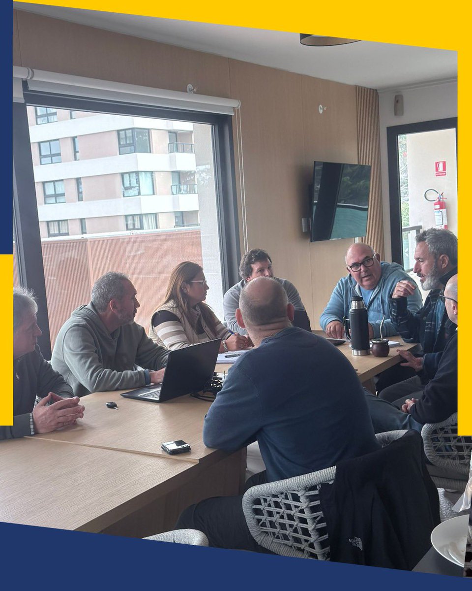 Abella estuvo trabajando con el futuro Sec. Gral. Álvaro Villegas, Martín Hualde y el equipo de Gestión Presupuestal en el armado del Presupuesto Quinquenal. En la reunión se hizo una evaluación de la negociación colectiva y de las prioridades marcadas en el plan de gobierno.