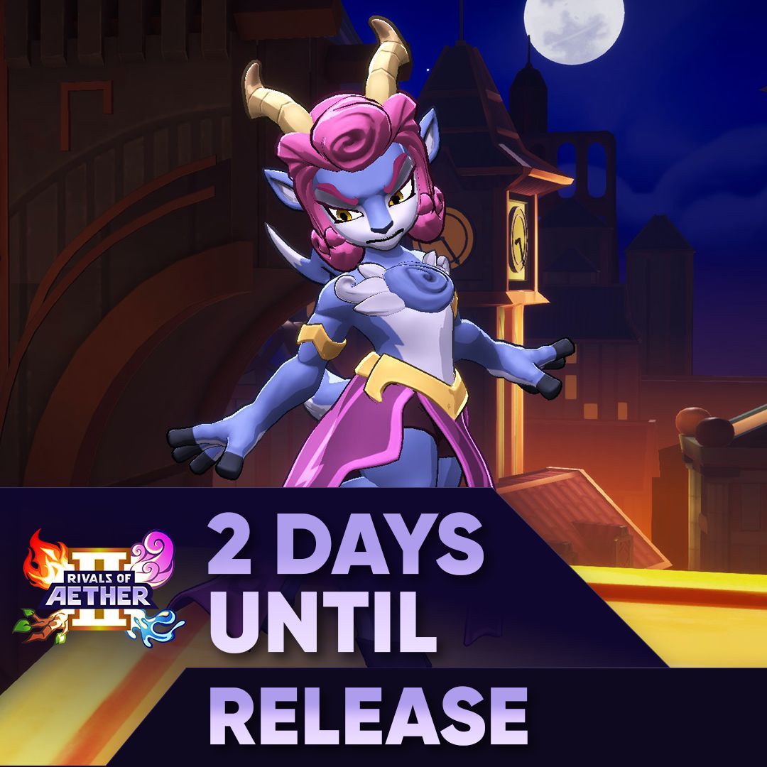RivalsOfAether's tweet photo. Two more days until Absa shocks the competition ⚡ https://t.co/7LDAc64Y6b