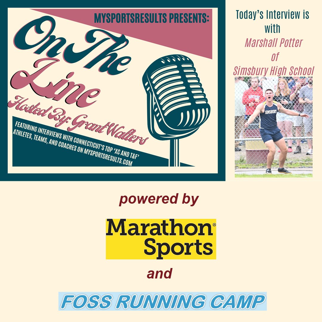 MySportsResults (@mysportsresults) on Twitter photo MySportsResults presents the first of a pair of 2025 outdoor T&F post season interviews in our 12th episode of On The Line with Grant Walters that features Connecticut’s multiple record setter Marshall Potter of Simsbury. bit.ly/4liboEm <a href="/TheRunningAcad/">The Running Academy</a> <a href="/runnerspace/">RunnerSpace</a> MySportsResults presents the first of a pair of 2025 outdoor T&F post season interviews in our 12th episode of On The Line with Grant Walters that features Connecticut’s multiple record setter Marshall Potter of Simsbury. bit.ly/4liboEm <a href="/TheRunningAcad/">The Running Academy</a> <a href="/runnerspace/">RunnerSpace</a>