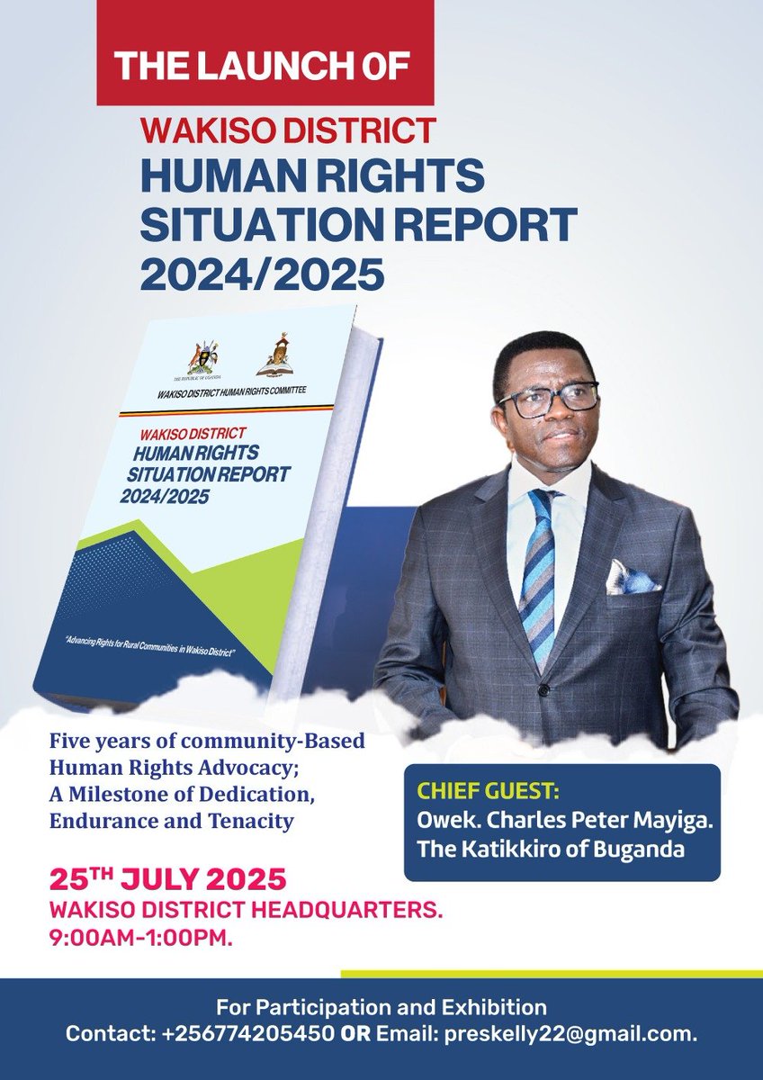 Save the date
<a href="/WakisoHuman/">Wakiso District Human Rights Committee</a>