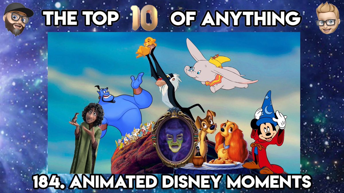 TOMORROW!
We are joined by Jamie from the @thejamieandstevenshow as we countdown our greatest #Disney Animated moments.
Will your fave be in there?
Apple: apple.co/3ica0Fy
Spotify: spoti.fi/3BRhkyp
YouTube: bit.ly/3jQETis