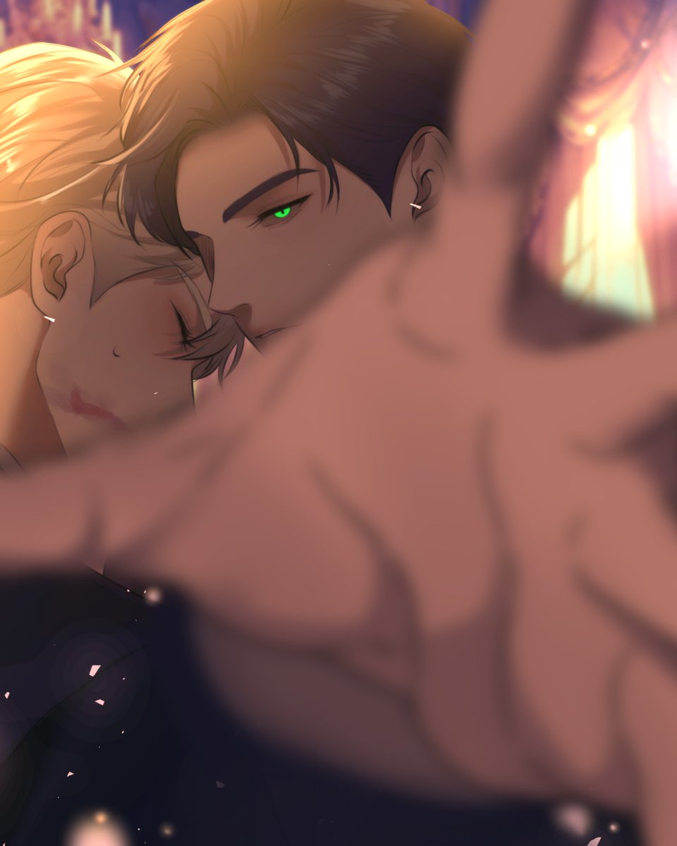 리하크리로 손풀기. . 🥹
누가 크리스 와인에 이상한거 넣은 설정😳