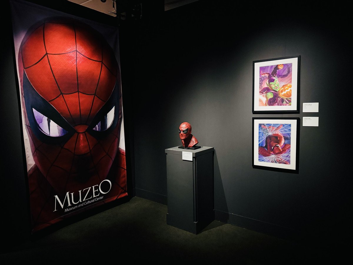 thealexrossart's tweet photo. @MUZEO #marvelocity exhibition https://t.co/Wh6SqFgHef