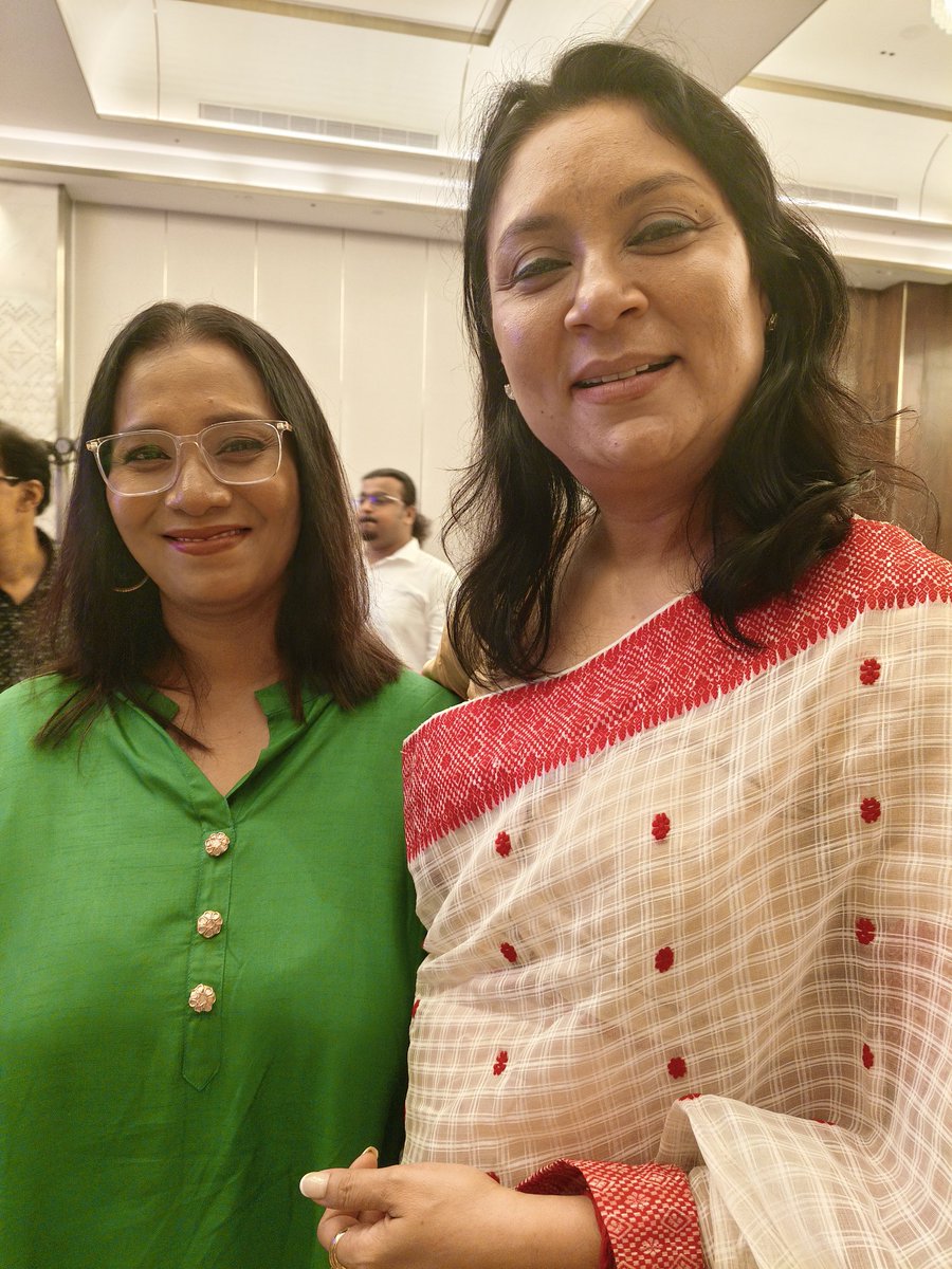 लोकगायिका कल्पना पटवारी (@bhojpuriqueen) on Twitter photo Power meets passion — with the Iron Lady of Assam <a href="/rinikibsharma/">RINIKI BHUYAN SHARMA</a> by my side.
"Let the #music guide this new beginning." Power meets passion — with the Iron Lady of Assam <a href="/rinikibsharma/">RINIKI BHUYAN SHARMA</a> by my side.
"Let the #music guide this new beginning."