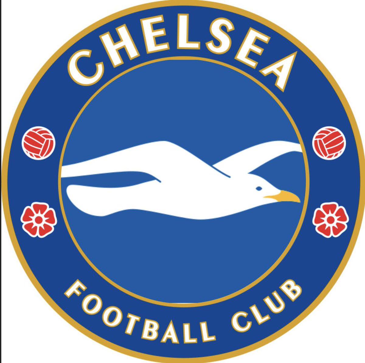 Chelsea’s new club badge! 👀💙🤍

#Brighton #BHAFC