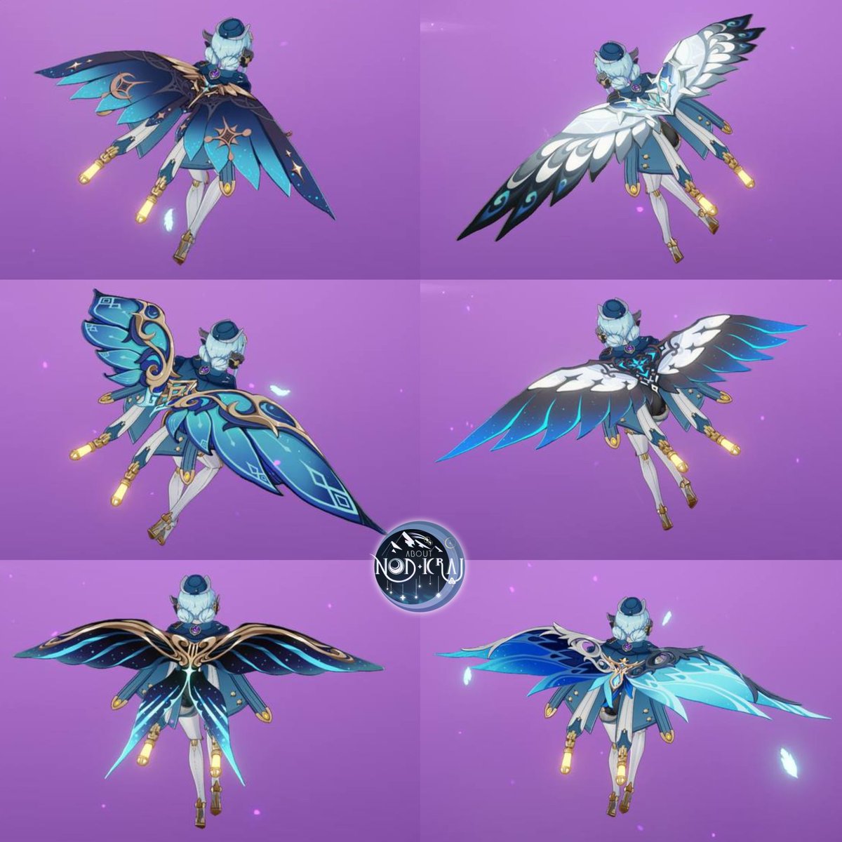 AboutNodKrai's tweet image. 5.8 Ineffa with different wind gliders

Via FireflyNews
#Natlan #GenshinImpact