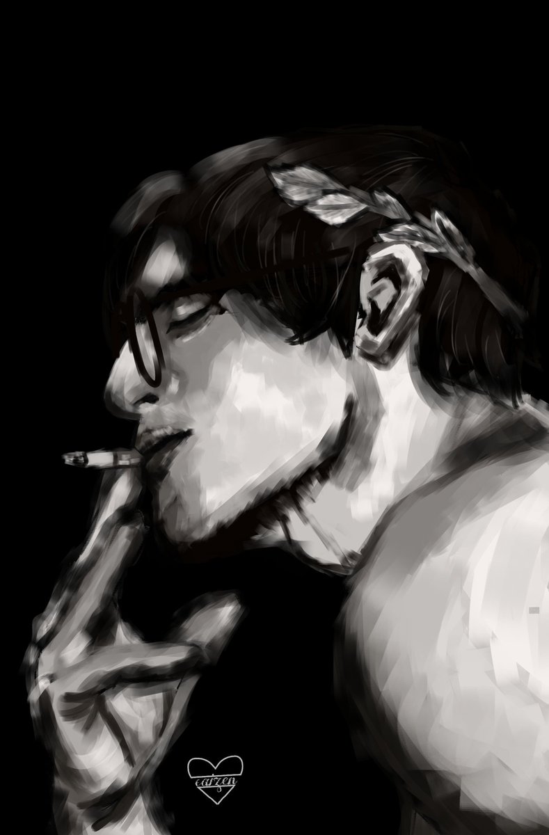 caizenian's tweet photo. “Give me all of that ultraviolence”
ft. my wife, Henry Winter 🚬
#henrywinter #art #illustration #thesecrethistory https://t.co/EsBrCdm7wS