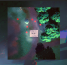 Decided to create a real-time Minimap. The Minimap functions like a second camera, that follows the player and display whatever can be seen during the main gameplay in a way or another.