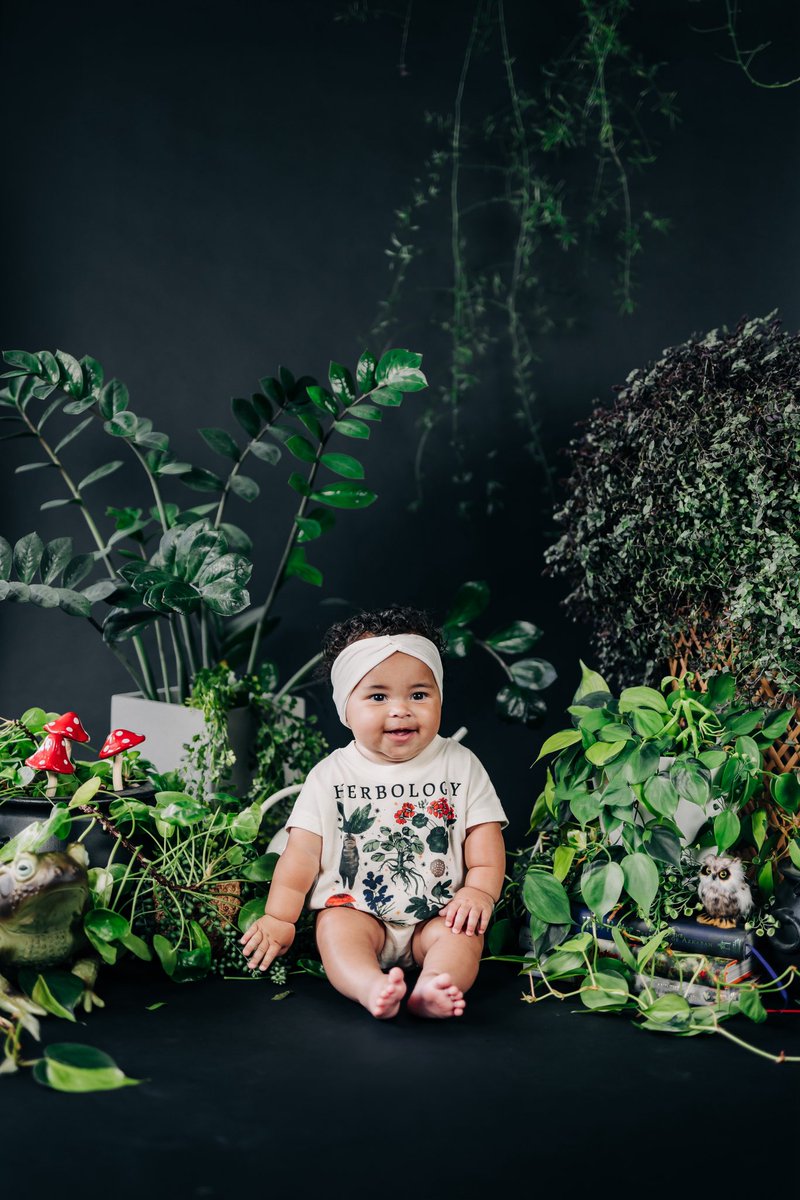 Dessi’s 6 month photoshoot. Yes, we like Harry Potter.