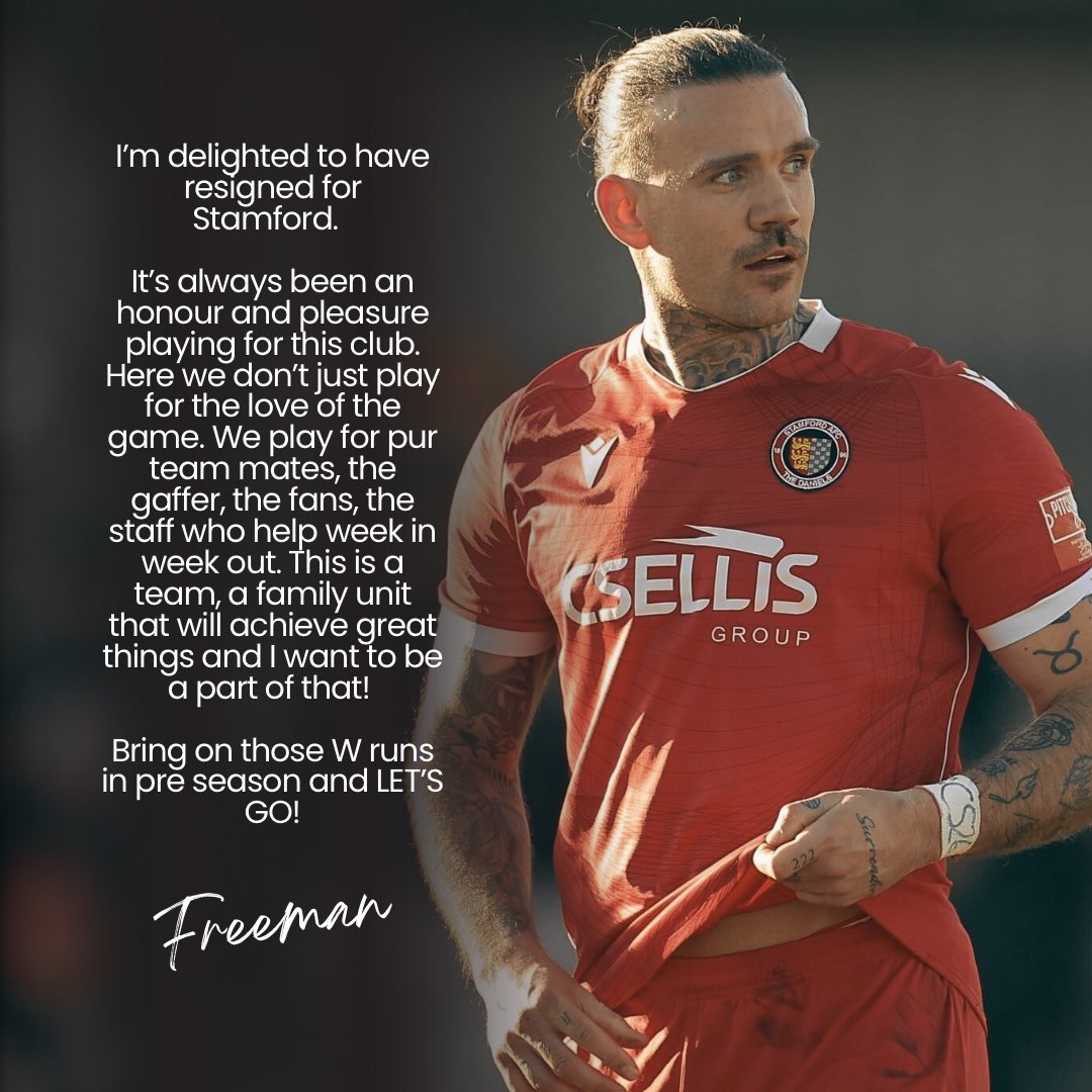 🖊️ Words from Freeman on his retainment and his message to the fans