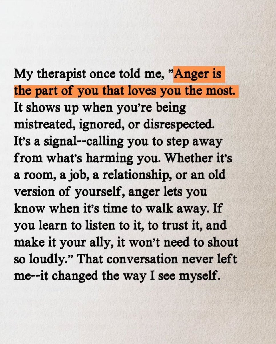 My therapist once told me,...