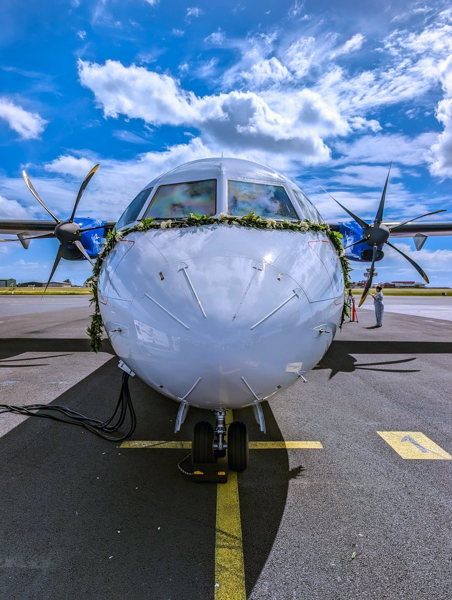 justplanes's tweet image. 🌍 We wrap up 10 days of filming the delivery of Air Moana’s new ATR72-600 with a special ceremony held at Papeete Airport. This ends 4 filming trips to Tahiti🏝️ in one year😊

#aviation #avgeek #tahiti @ATRaircraft