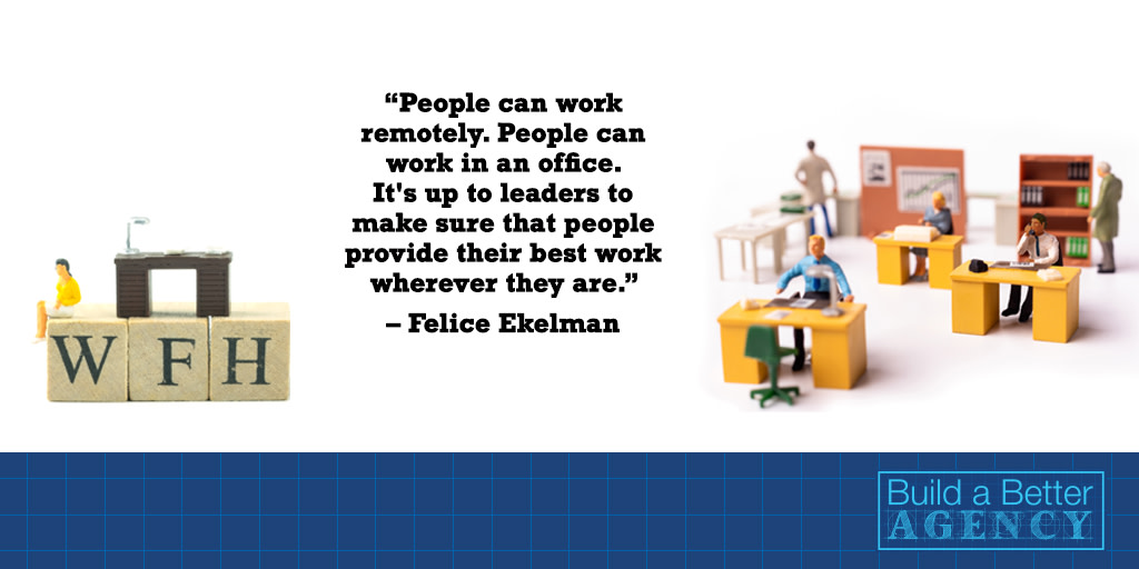 Some agency employees thrive on remote work, while others crave collaboration. How do you strike a balance without creating chaos? In this week’s Build a Better Agency, we’re learning how to create a healthy hybrid work environment for agency employees. bit.ly/3RGQCCF