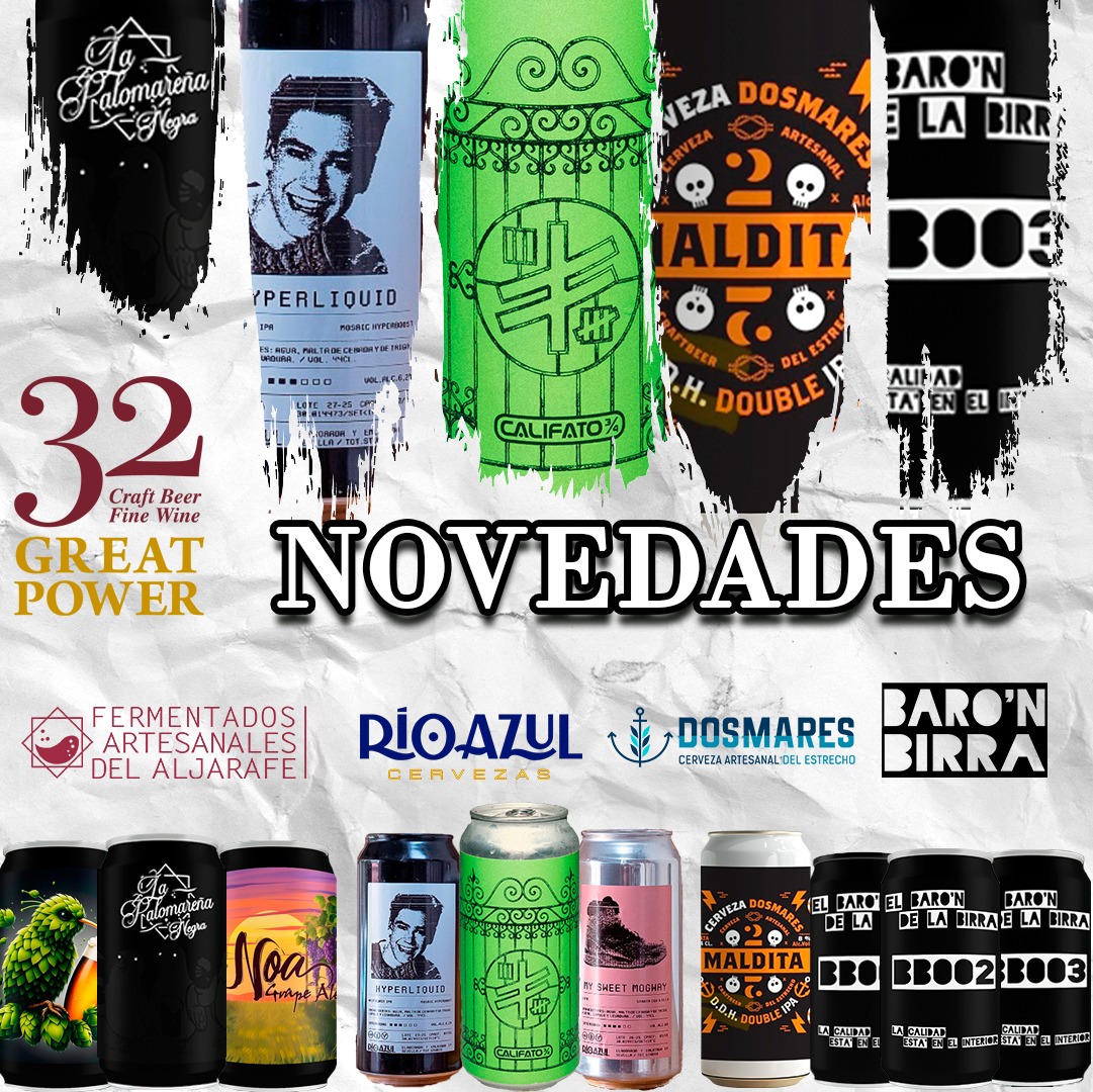 Río Azul x Califato ¾💃 - mailchi.mp/92f2bce43522/n…

🍺Newsletter Semana 27/2025🍷

El Sur que se Bebe y se Escucha🎼

Andalucía en Lata, el talento cervecero más fresco:

Fermentados del Aljarafe
Baron de la Birra
Dos Mares

#Craftbeer #beerporn #beergeek #cervezaartesana