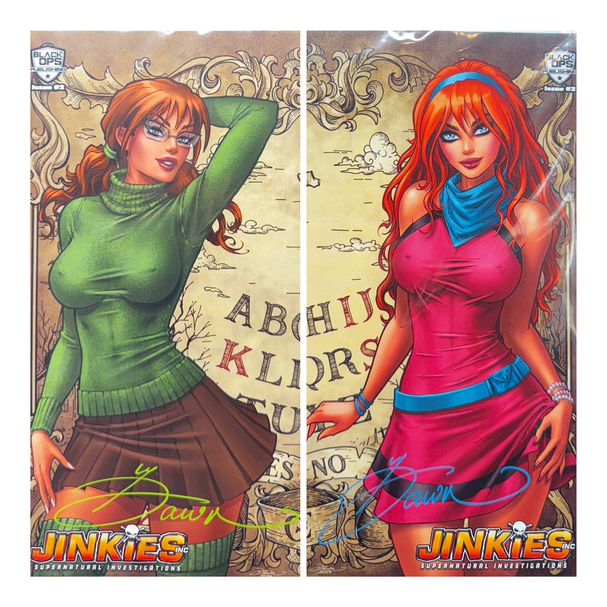 Love this connecting set of covers by the amazing <a href="/Dawn_McTeigue/">Dawn McTeigue</a>