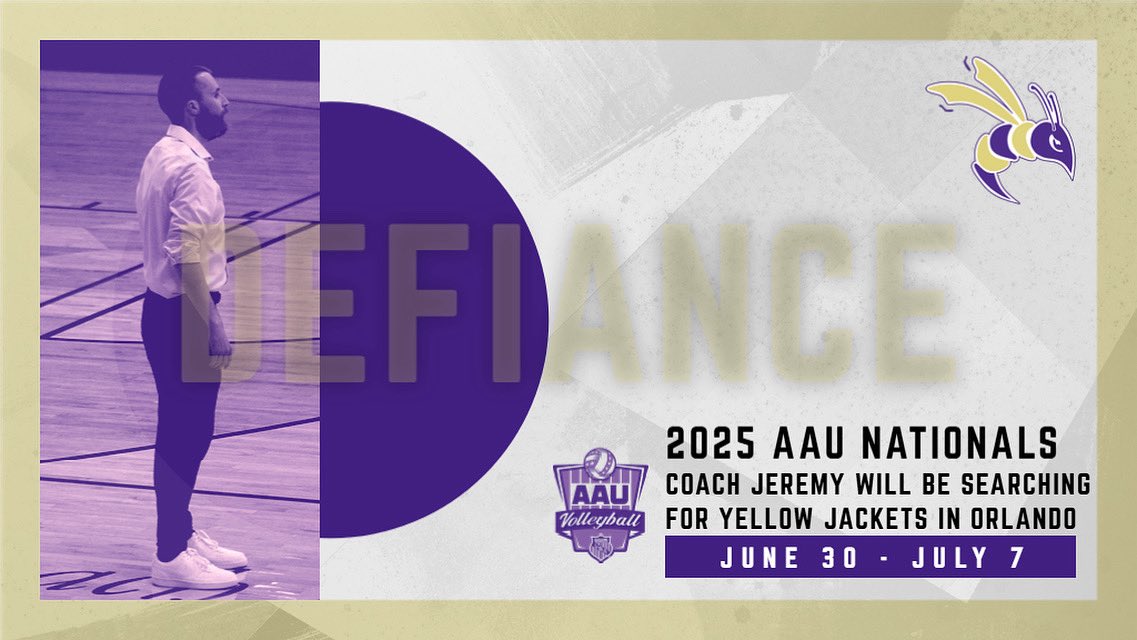 Excited to head to Orlando and search for future yellow jackets!