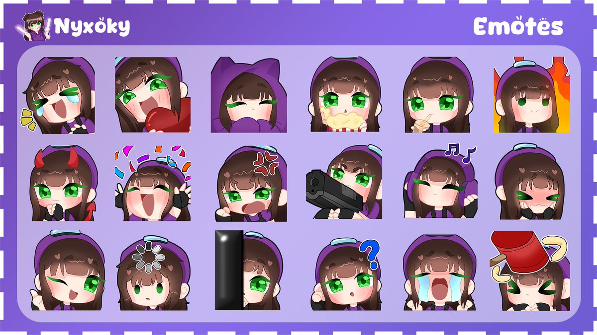 Chikis, hace mucho estaba pensando si intentar desbloquear el acceso de artista en VGen, jsjs. :3

Mi vgen: vgen.co/nyxoky 💜

Aquí dejo alguno de mis dibujitos; me ayudarían mucho dándole RT y like. ✨

#vgen #VgenCode