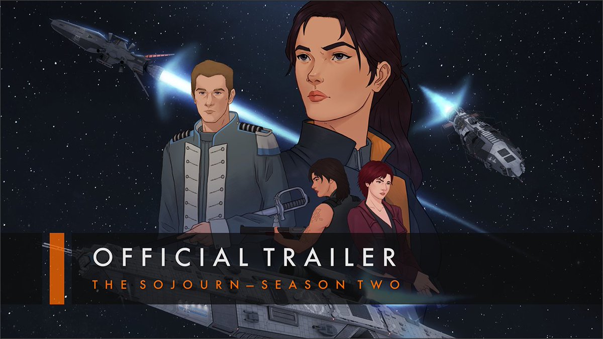 Presenting the trailer for #TheSojourn Season Two.

youtu.be/M2CaNAmJ1AA

The Sojourn Season Two Episodes 1-6 available now: thesojournaudiodrama.com/s02v01

#SciFi #AudioDrama #ScienceFiction