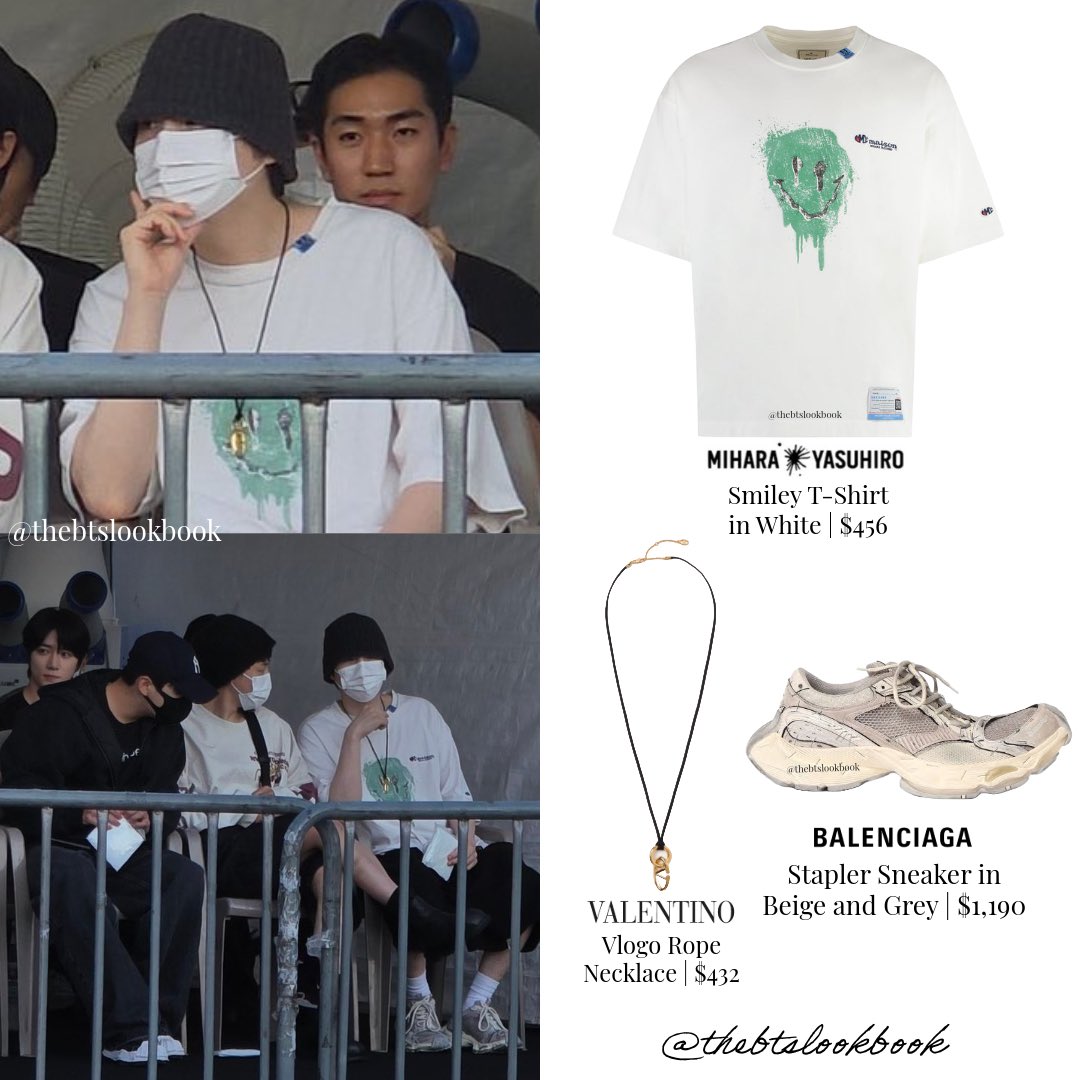 BTS SUGA ユンギ 着用 MIHARA YASUHIRO Tシャツ　46 BTS SUGA ユンギ 着用 MIHARA YASUHIRO Tシャツ 46 - メルカリ
