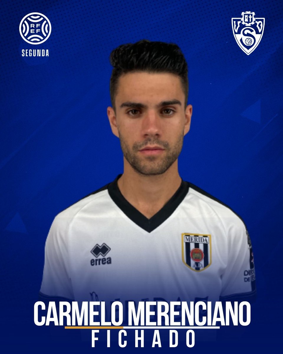 Carmelo Merenciano refuerza la parcela ofensiva para la temporada 2025/26

Con experiencia en la categoría, donde militó en equipos como Ourense, Mérida o Cacereño

¡Bienvenido, <a href="/MerencianoM/">Carmelo merenciano</a>!

📲 Más información 
udsocuellamos.es/carmelo-merenc…