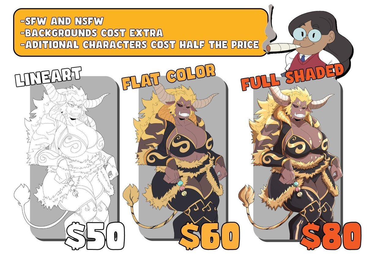 enrique_art's tweet image. Hey guys opening my commissions for July, gonna be opening 15 slots, if interested send me a DM!