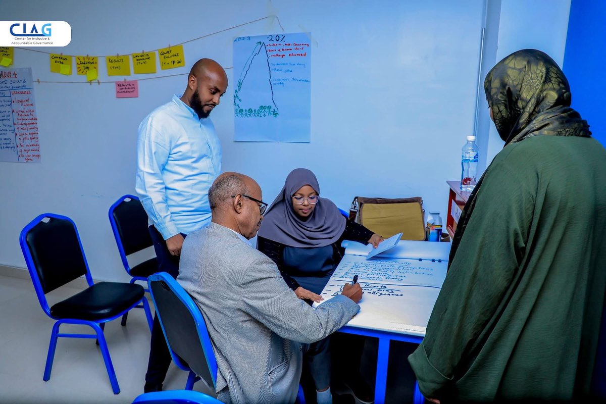 HargeisaDebates's tweet photo. Over the past few days, we proudly participated in CIAG’s strategic planning workshop in Hargeisa — shaping the roadmap for women aiming to enter Parliament in 2026.
A powerful few days filled with vision, strategy, and collaboration.
#WomenInParliament #CIAG #Somaliland2026 https://t.co/yW2CzrFtB6