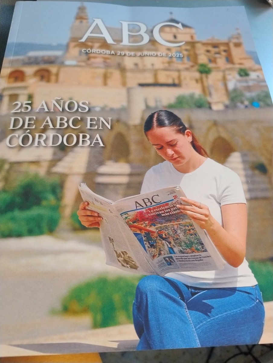 Hoy toca felicitar a los compañeros y amigos de <a href="/abccordoba/">ABC Córdoba</a> por la publicación del número especial del 25 aniversario. A por 25 años más.