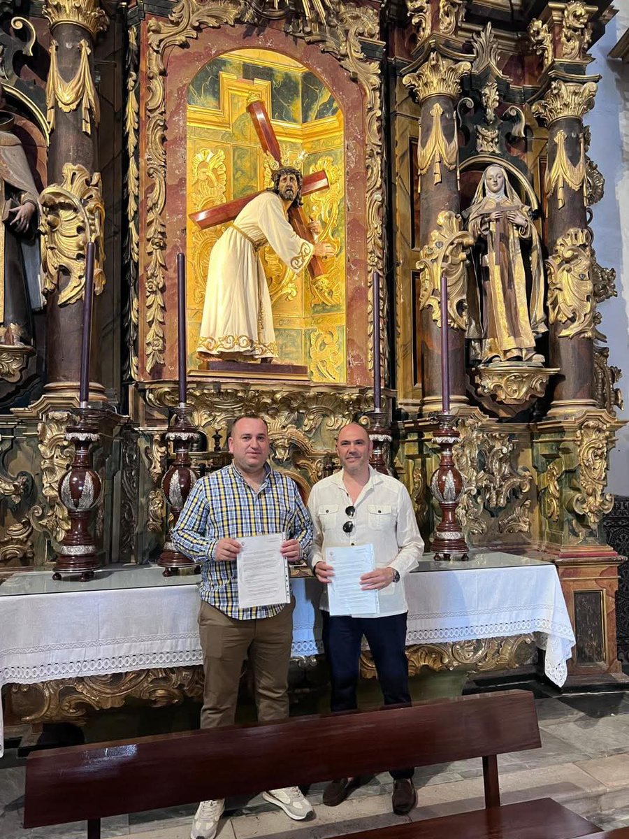 🔵 La <a href="/ConsueloHdad/">Hermandad del Consuelo</a> llega a un acuerdo con la <a href="/BCTAsuncionJdar/">BCT Asunción Jódar</a> para acompañar musicalmente a su titular, Nuestro Padre Jesús del Consuelo, el próximo Martes Santo 2026.

#Cabildo25