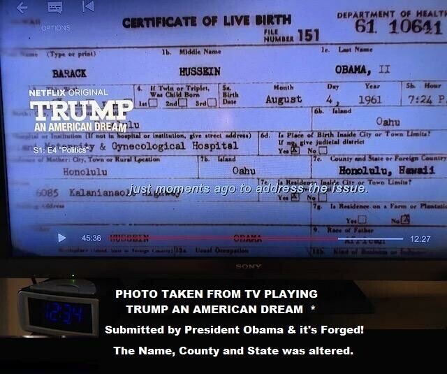 KimTruth45's tweet photo. #ArrestObamas #Fraud #Treason  #TreasonousTraitors #USA #USMilitary #FBI  #CIA  #DOJ #DHS #ICERaids #ICE @realDonaldTrump  @elonmusk  @JDVance @BARRONTRUMP @OANN @RealAmVoice  @CNN @MAGAVoice https://t.co/sm5mWWP9dy