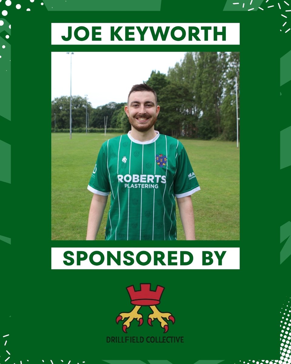 𝗣𝗟𝗔𝗬𝗘𝗥 𝗦𝗣𝗢𝗡𝗦𝗢𝗥 - 𝘑𝘰𝘦 𝘒𝘦𝘺𝘸𝘰𝘳𝘵𝘩

A huge thank you to <a href="/TheDrillfield/">The Drillfield Collective</a> who have sponsored Joe Keyworth for the season.  

𝗖𝗛𝗘𝗖𝗞 𝗢𝗨𝗧 𝗧𝗛𝗘 𝗖𝗢𝗟𝗟𝗘𝗖𝗧𝗜𝗩𝗘 𝗛𝗘𝗥𝗘
🔗- drillfieldcollective.myshopify.com

#NonLeague | #Sponsorships | #Vics