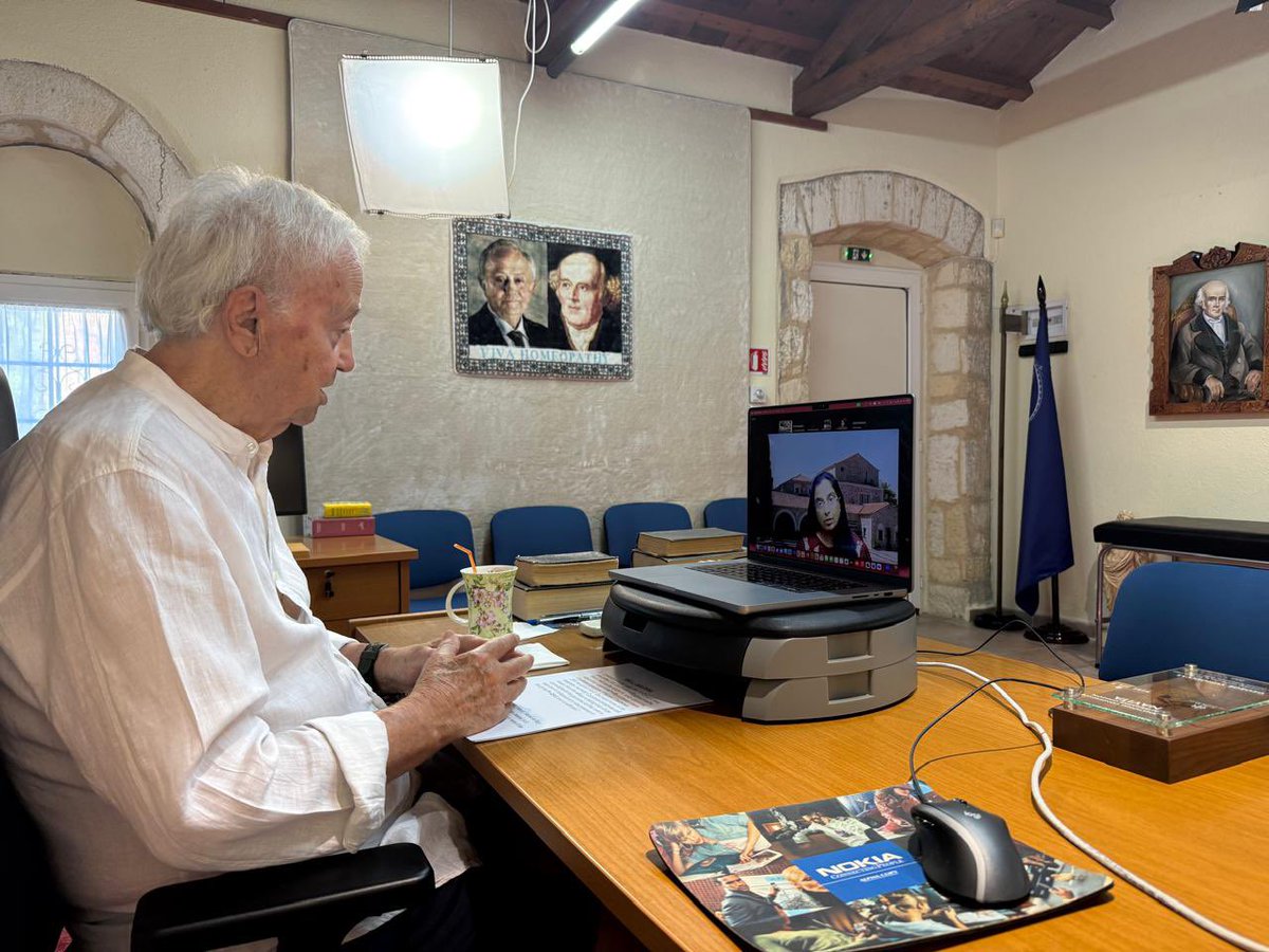 IACH_Vithoulkas's tweet photo. Day 2 of the webinar – “Practical Application of Homeopathy and Strategies in Prescribing” – promises to be a transformational experience.
Participants will witness the principles of Classical Homeopathy brought to life through detailed case analysis, strategic prescribing methods, and practical insights that bridge theory with real-world application.
Led by experienced practitioners trained under Prof. George Vithoulkas, this session will deepen your understanding of remedy selection, case evaluation, and long-term follow-up – the very core of successful homeopathic practice.
It’s a day designed to refine your clinical acumen and align your practice with the timeless principles of true Classical Homeopathy.