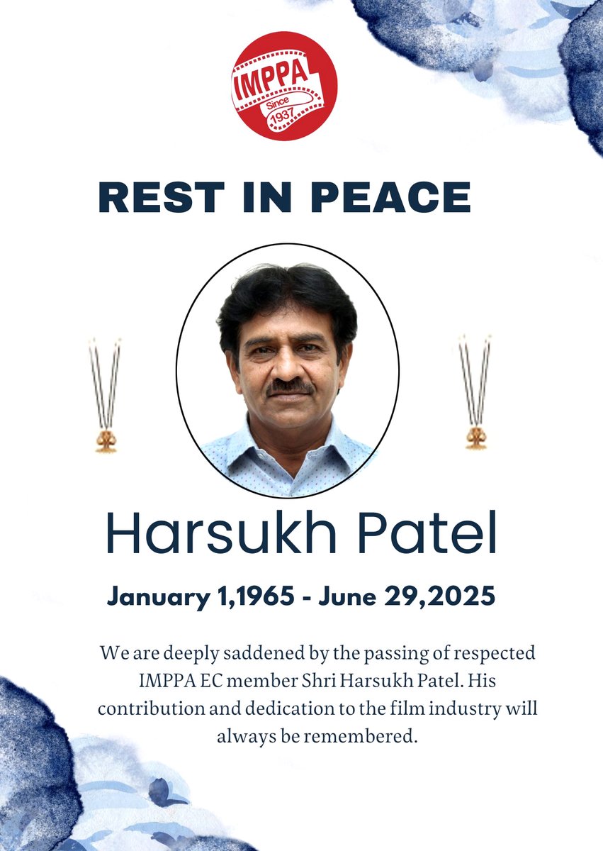 INDIAN MOTION PICTURE PRODUCERS' ASSOCIATION (@imppa_official) on Twitter photo 