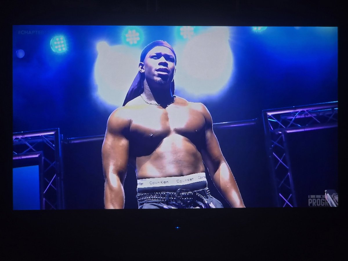 tall_ny's tweet image. After Luke Jacobs retained his PROGRESS world title over Cara Noir, Man Like DeReiss comes out and makes his intentions known that he is the next challenger for the title; DeReiss and Jacobs then come to blows #CHAPTER181