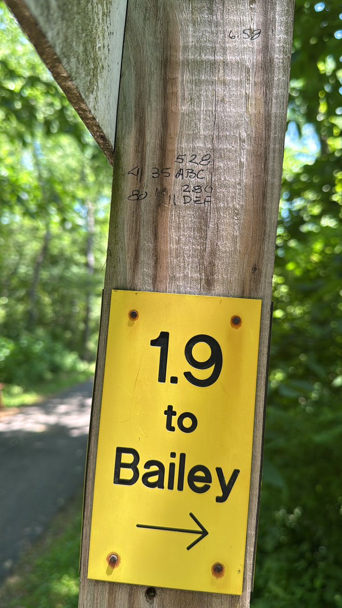 When you are out #geocaching and come across this on the post. Totally unexpected. 
Solved coords to one of our multis 😂 
#USGeocachingHour