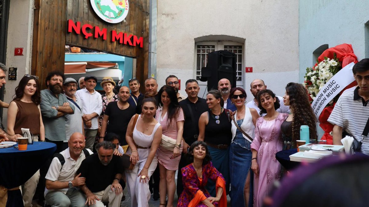 "Art begins with truth," said performer Sakina Jir, reaffirming the Mezopotamya Cultural Centre's stand against restrictions on Kurdish cultural expression, at the opening of the centre's new venue in Istanbul.